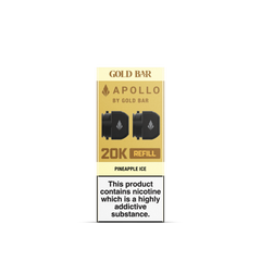 APOLLO 2x5ML REFILL CONTAINERS PINEAPPLE ICE (10)