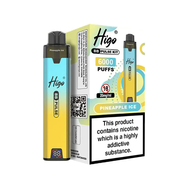 HIGO BB-PULSE 6000 KIT PINEAPPLE ICE (5)