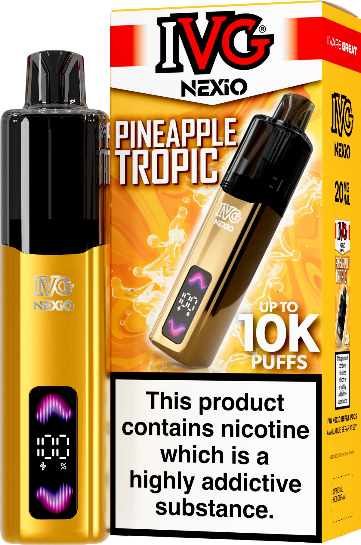 IVG NEXIO 10K KIT PINEAPPLE TROPIC (5)