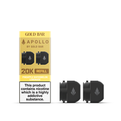 APOLLO 2x5ML REFILL CONTAINERS PINEAPPLE WATERMELON LEMONADE (10)