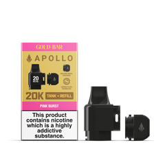 APOLLO 2ML+5ML POD + REFILL PINK BURST (10)