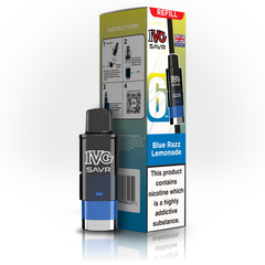 IVG SAVR 3K REFILL BLUE RAZZ LEMONADE (5)