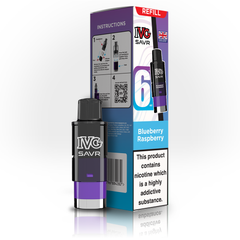 IVG SAVR 3K REFILL BLUEBERRY RASPBERRY (5)