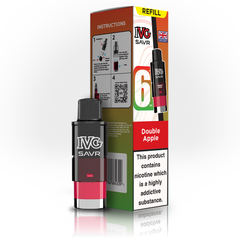 IVG SAVR 3K REFILL DOUBLE APPLE (5)