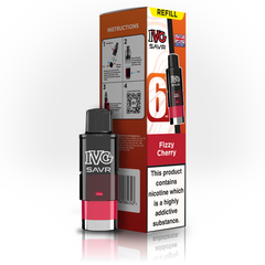 IVG SAVR 3K REFILL FIZZY CHERRY (5)