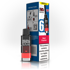IVG SAVR 3K REFILL RED FUSION (5)