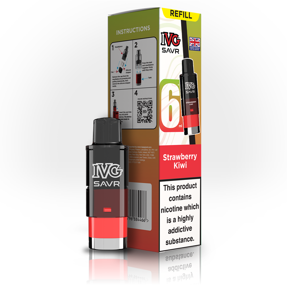 IVG SAVR 3K REFILL STRAWBERRY KIWI (5)