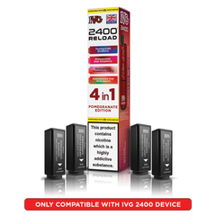 IVG 2400 RELOAD POD 4 PACK POMEGRANATE EDITION (5)