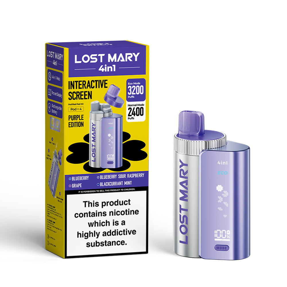 LOST MARY 4in1 PREFILLED KIT PURPLE EDITION (5)