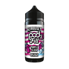 DOOZY SERIOUSLY POD FILL 3 100ML PURPLE SLUSH