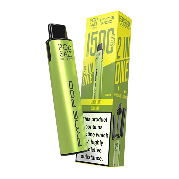 POD SALT x PYNE POD 2in1 STARTER KIT LIME EDITION (10)