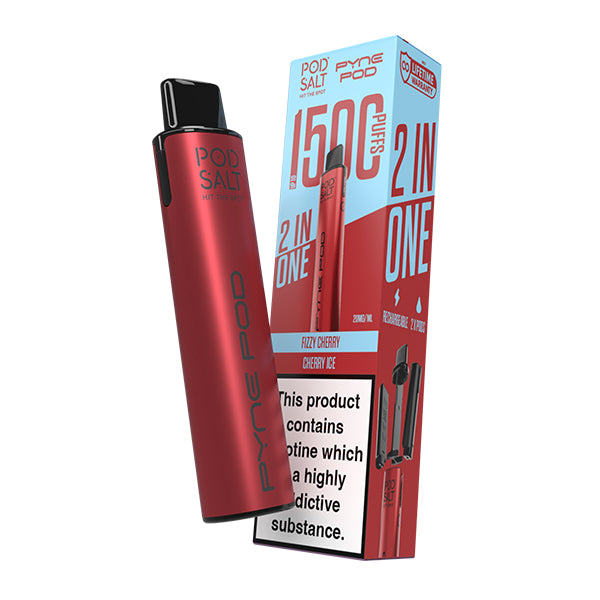 POD SALT x PYNE POD 2in1 STARTER KIT CHERRY EDITION (10)