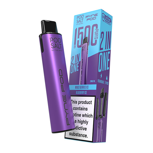 POD SALT x PYNE POD 2in1 STARTER KIT BERRY EDITION (10)