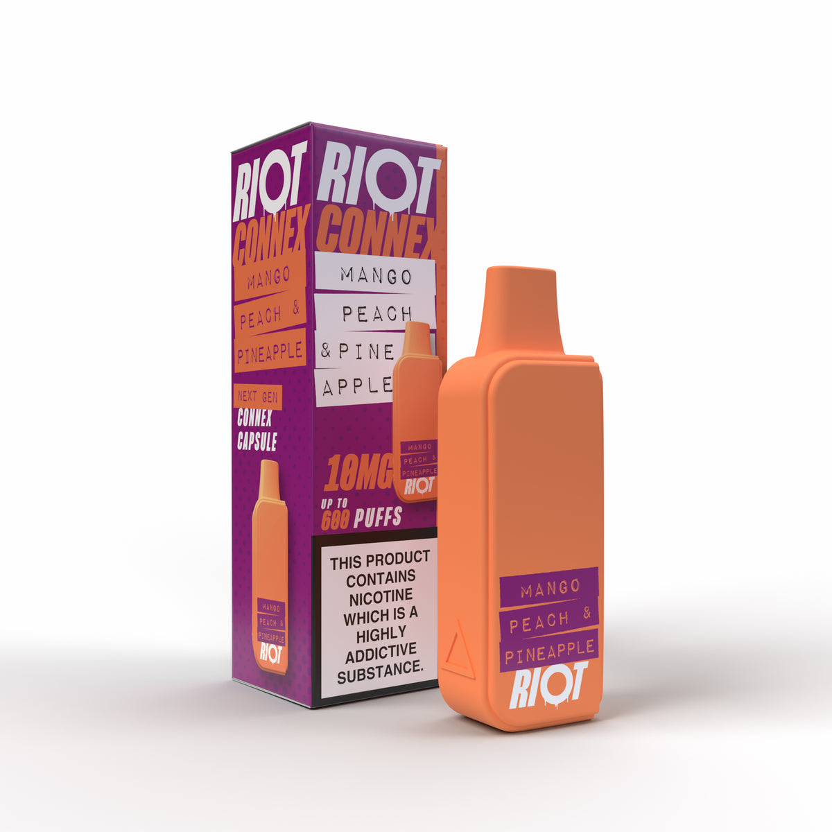 RIOT CONNEX POD MANGO PEACH PINEAPPLE (5)