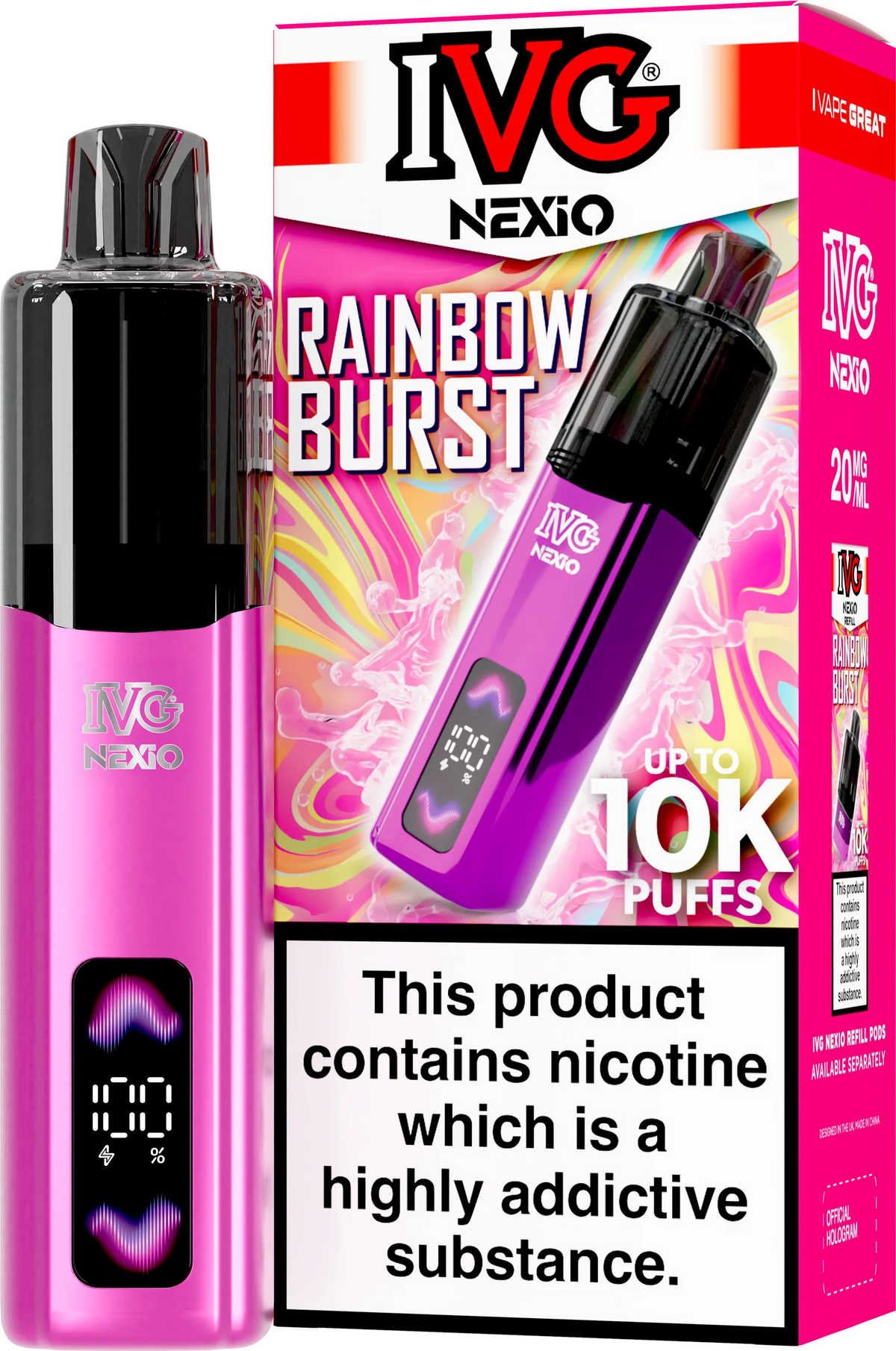 IVG NEXIO 10K KIT RAINBOW BURST (5)