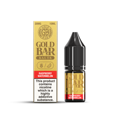 GOLD BAR SALTS 10ML RASPBERRY WATERMELON (10)