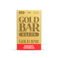 GOLD BAR SALTS 10ML RASPBERRY WATERMELON (10)