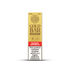 GOLD BAR SALTS 10ML RASPBERRY WATERMELON (10)