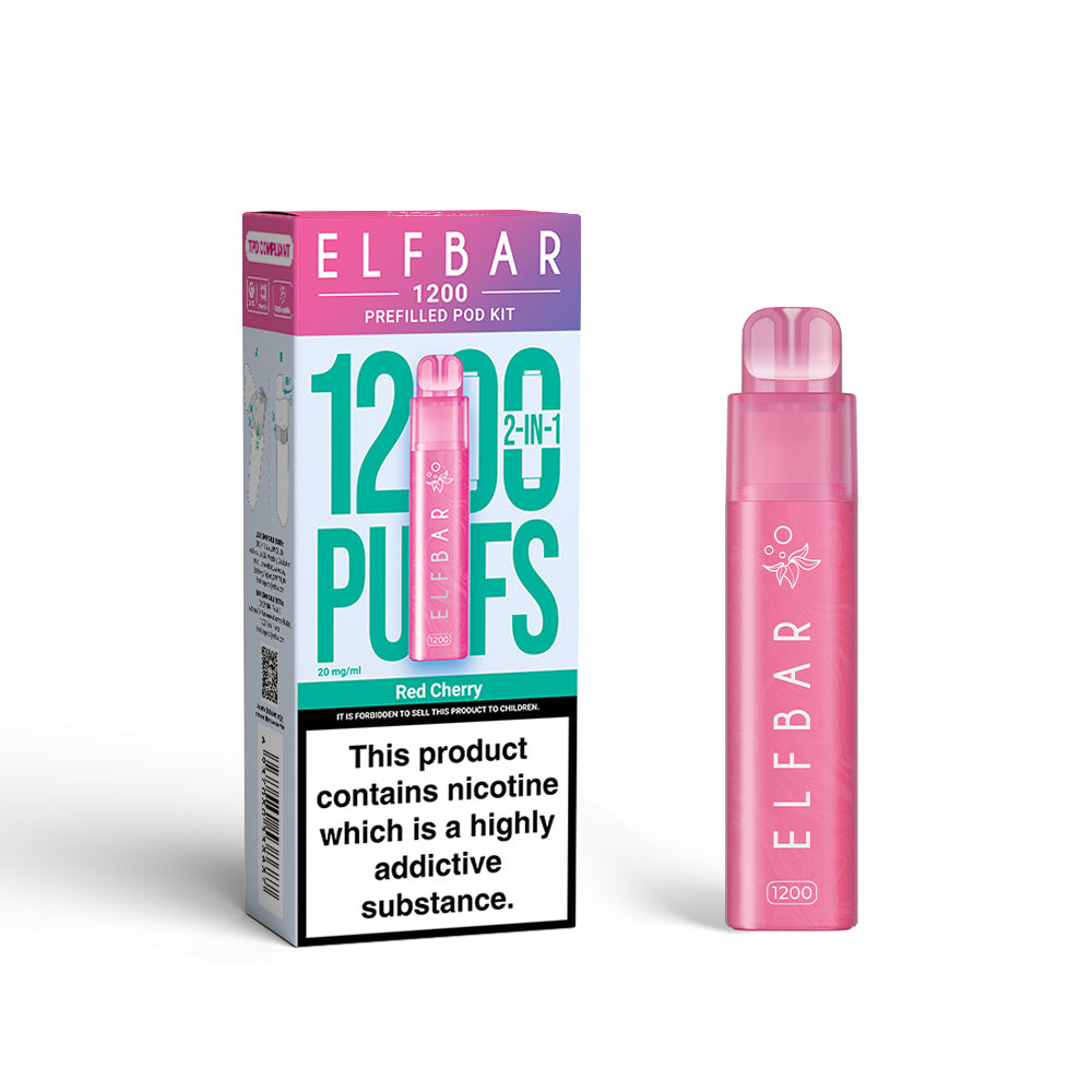 ELFBAR 1200 RED CHERRY (5)