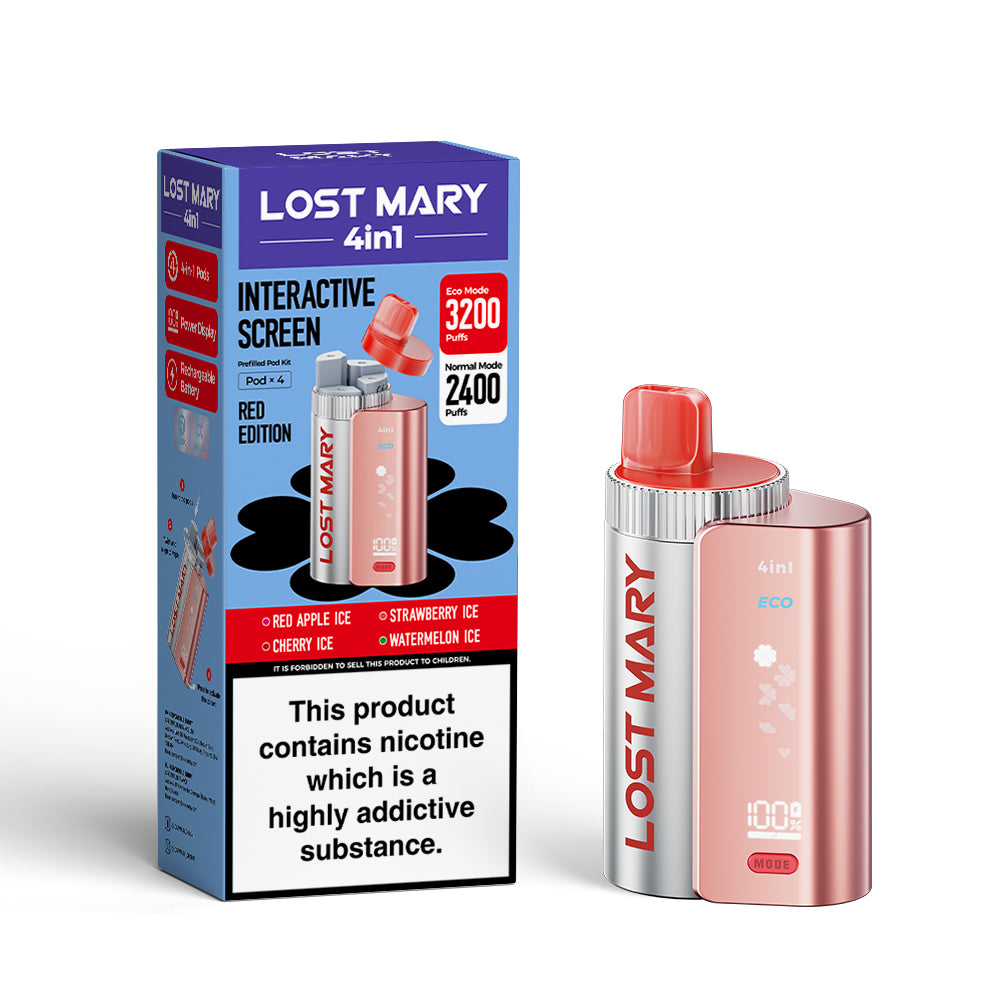 LOST MARY 4in1 PREFILLED KIT RED EDITION (5)