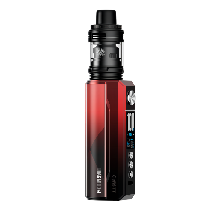 VOOPOO M100s KIT PEARL RED & BLACK