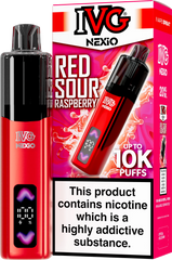 IVG NEXIO 10K KIT RED SOUR RASPBERRY (5)