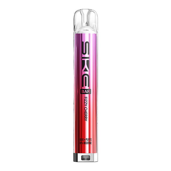 SKE BAR 600 ZERO NICOTINE FIZZY CHERRY (10)