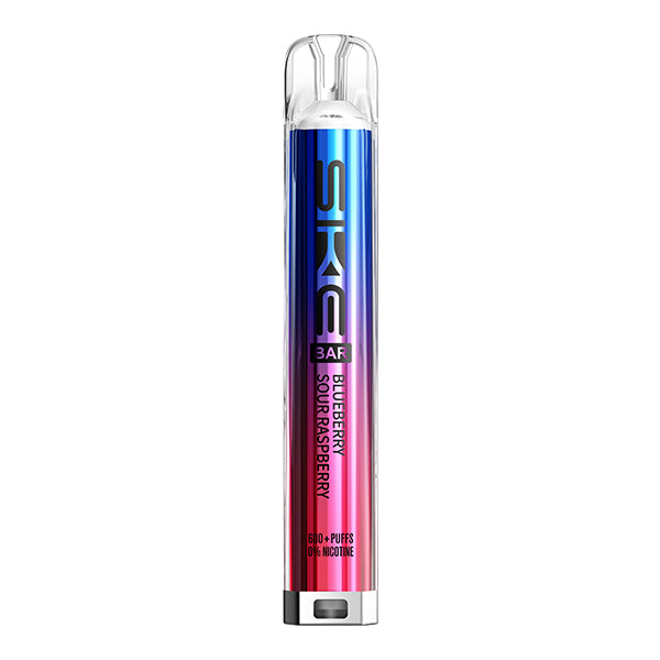 SKE BAR 600 ZERO NICOTINE BLUEBERRY SOUR RASPBERRY (10)