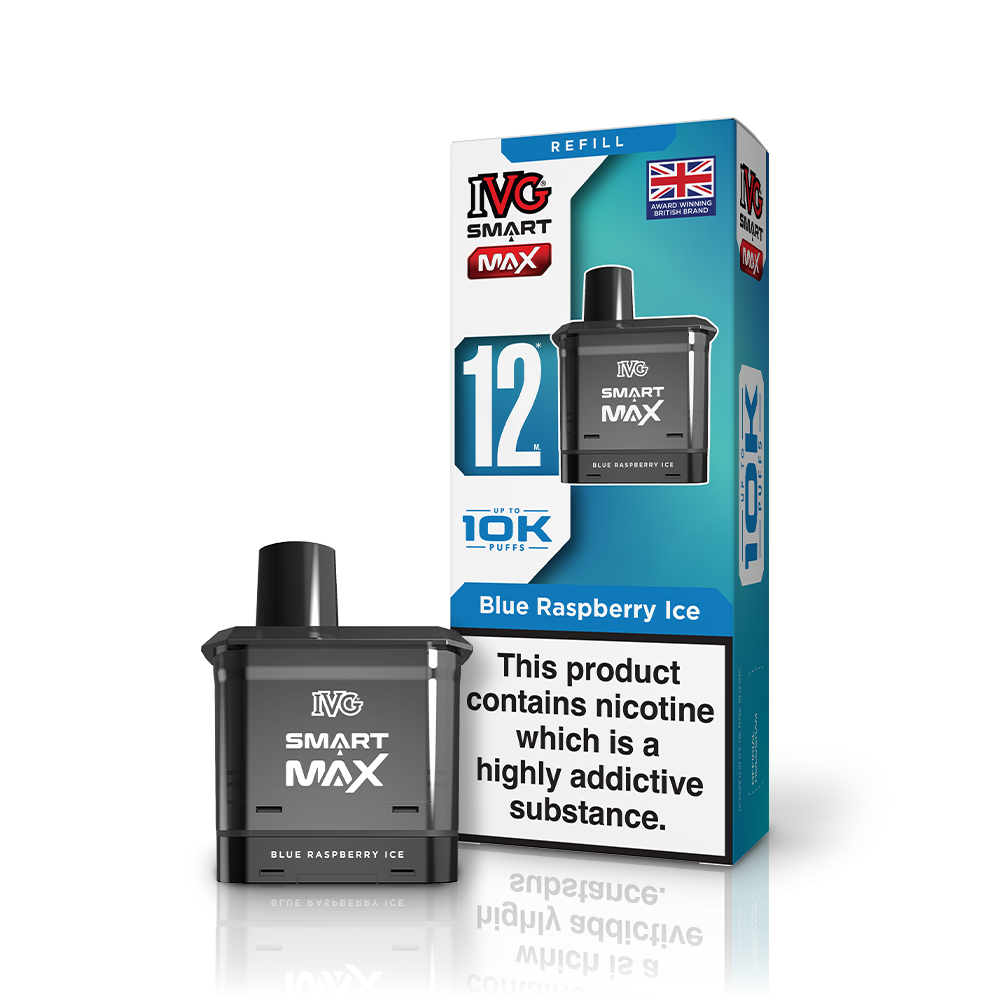IVG SMART MAX REFILL BLUE RASPBERRY ICE (5)