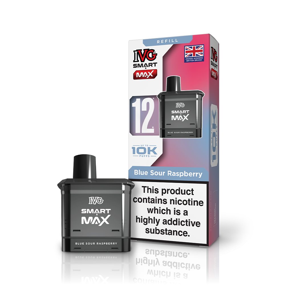 IVG SMART MAX REFILL BLUE SOUR RASPBERRY (5)