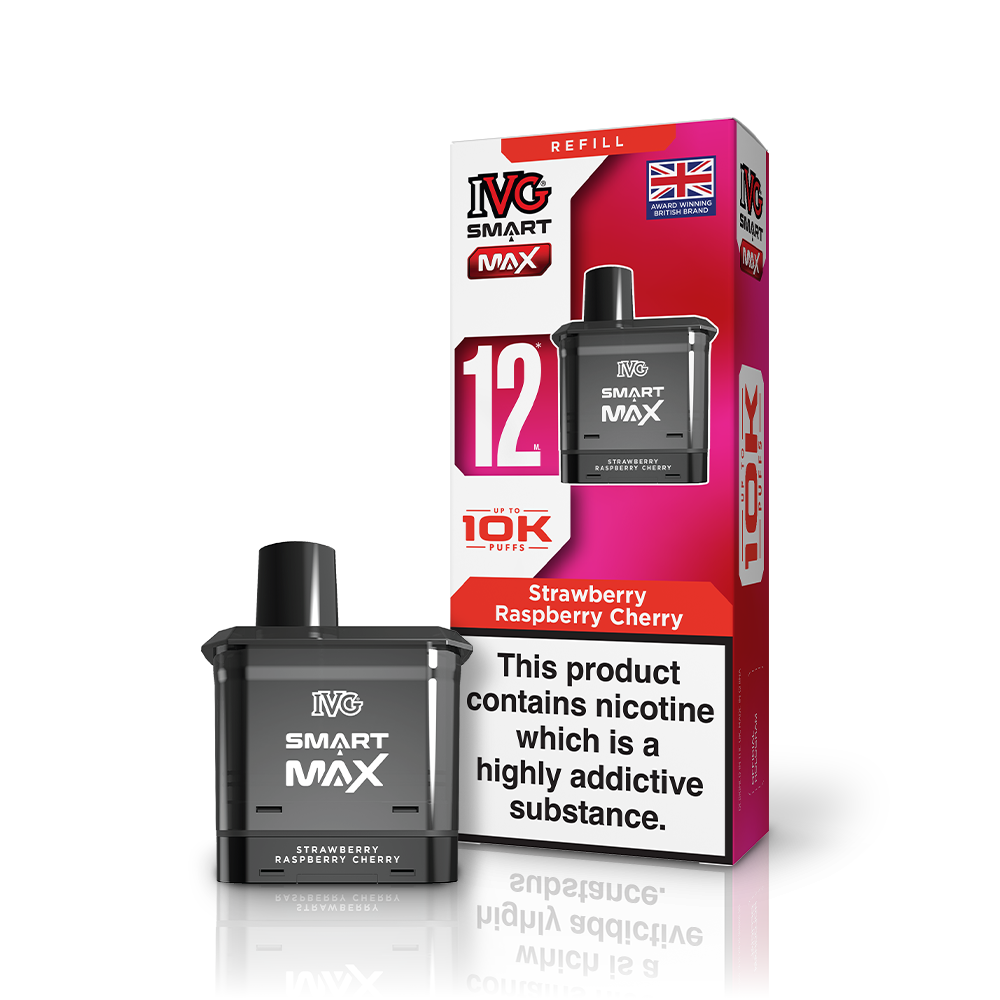 IVG SMART MAX REFILL STRAWBERRY RASPBERRY CHERRY (5)