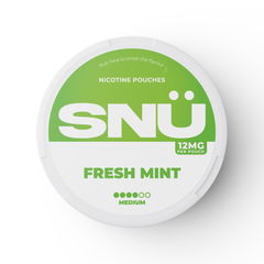 SNU NICOTINE POUCHES FRESH MINT (5)