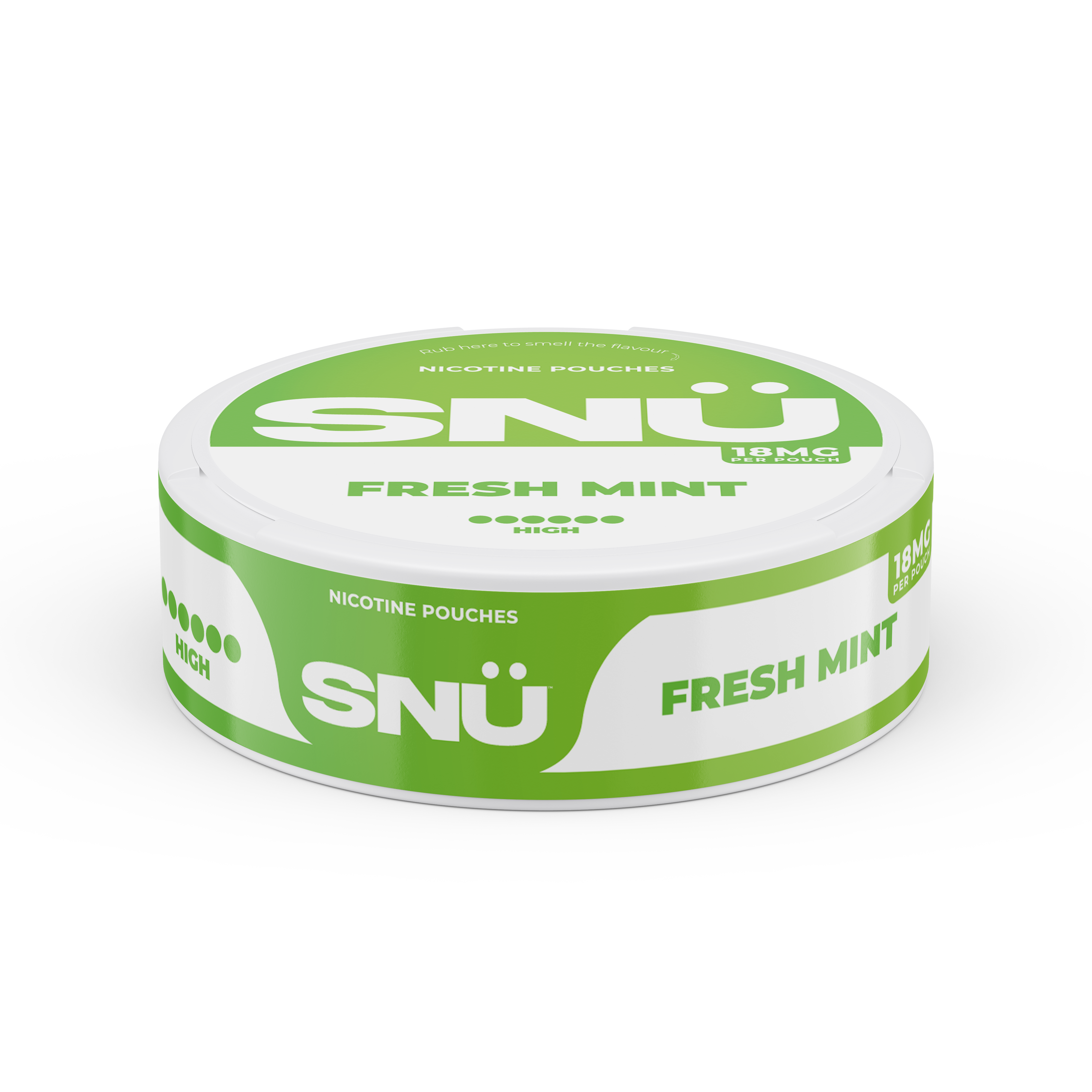 SNU NICOTINE POUCHES FRESH MINT (5)