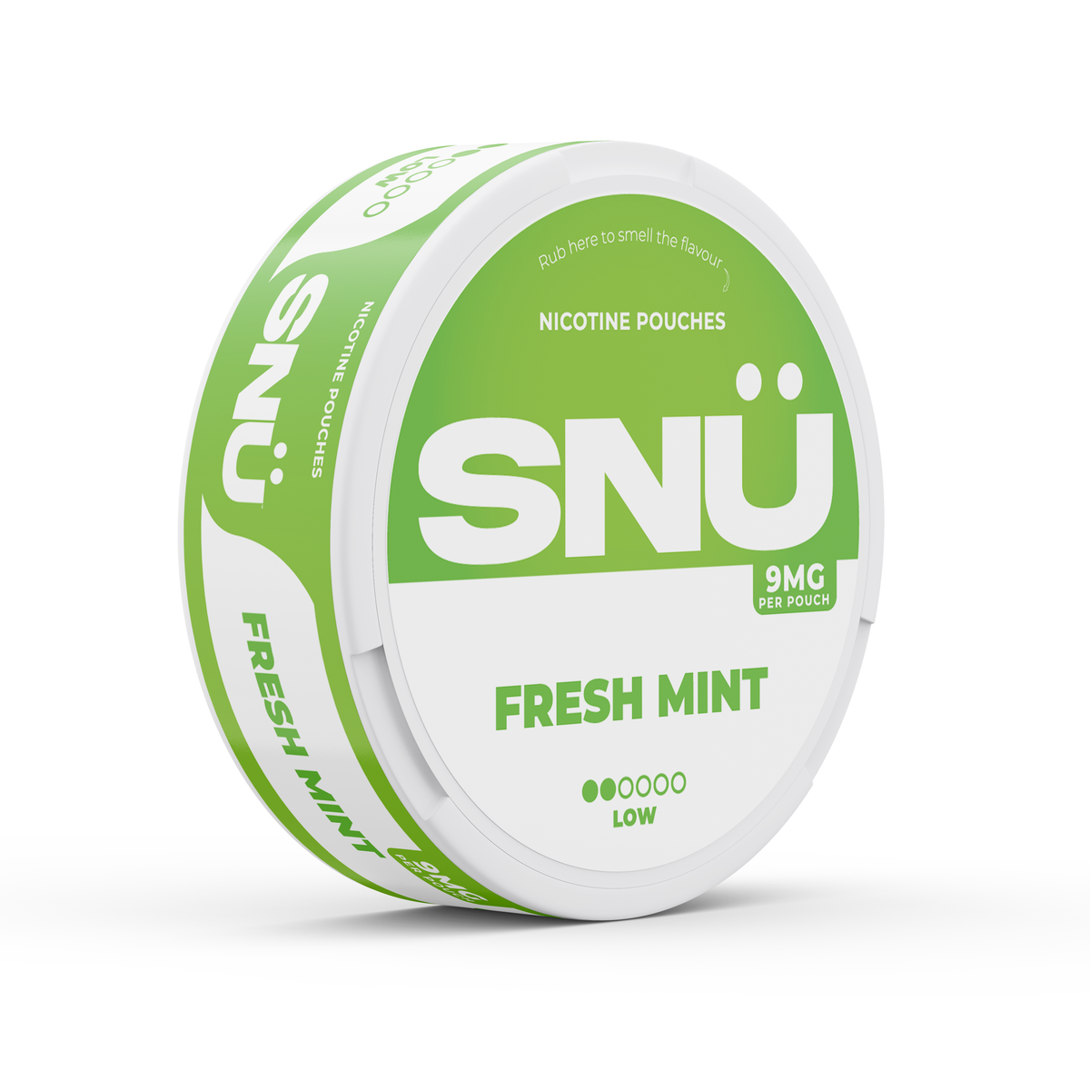 SNU NICOTINE POUCHES FRESH MINT (5)