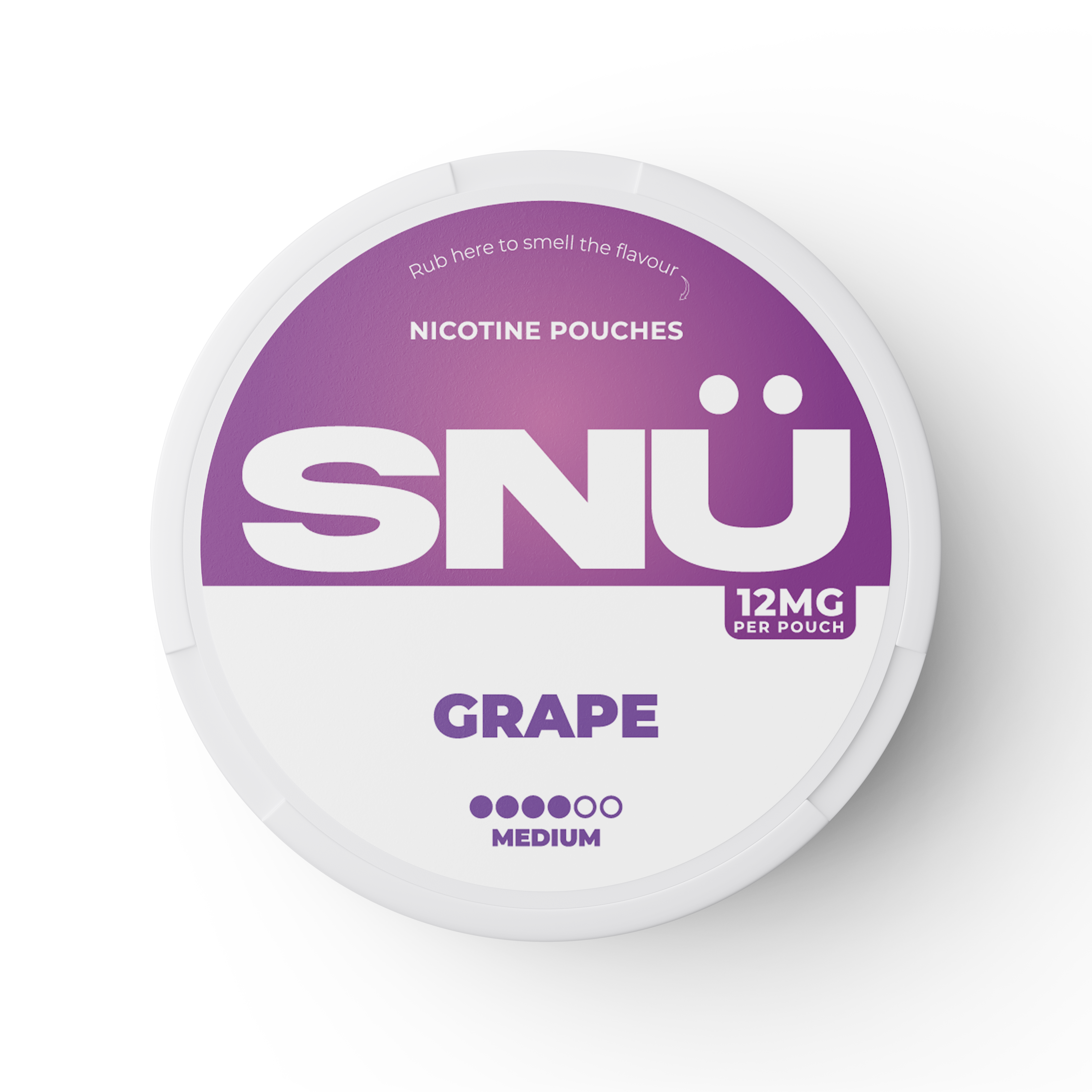 SNU NICOTINE POUCHES GRAPE (5)