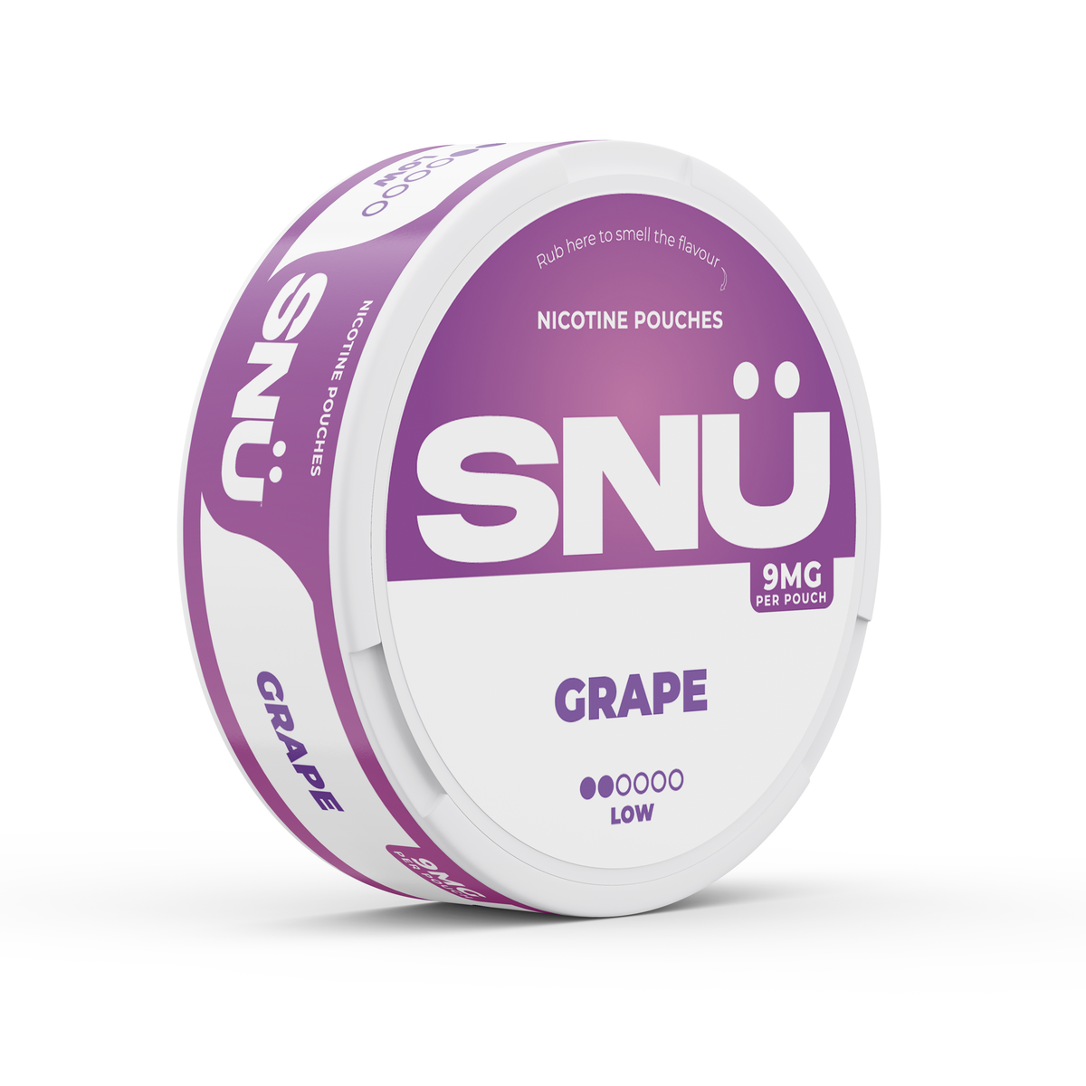 SNU NICOTINE POUCHES GRAPE (5)