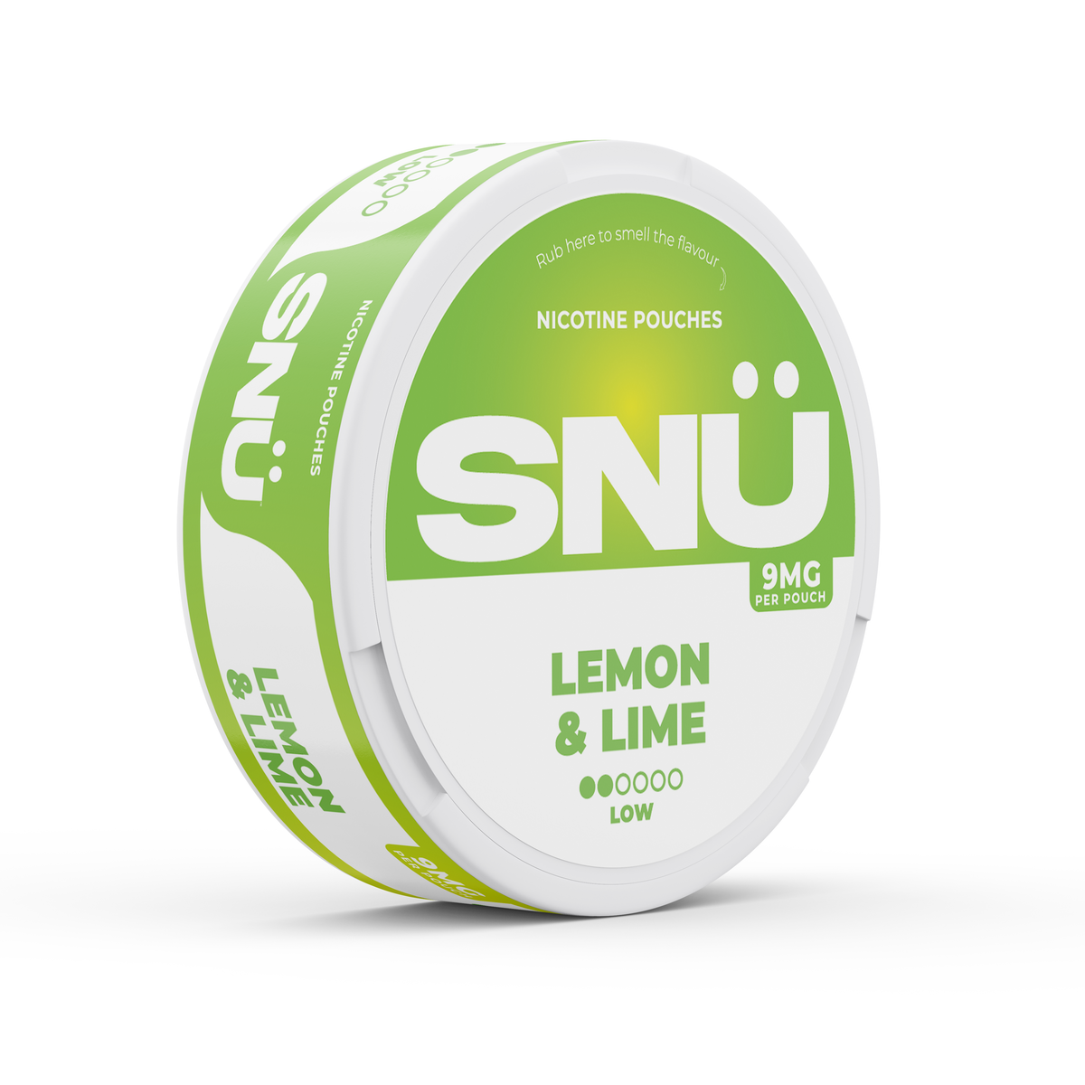 SNU NICOTINE POUCHES LEMON & LIME (5)