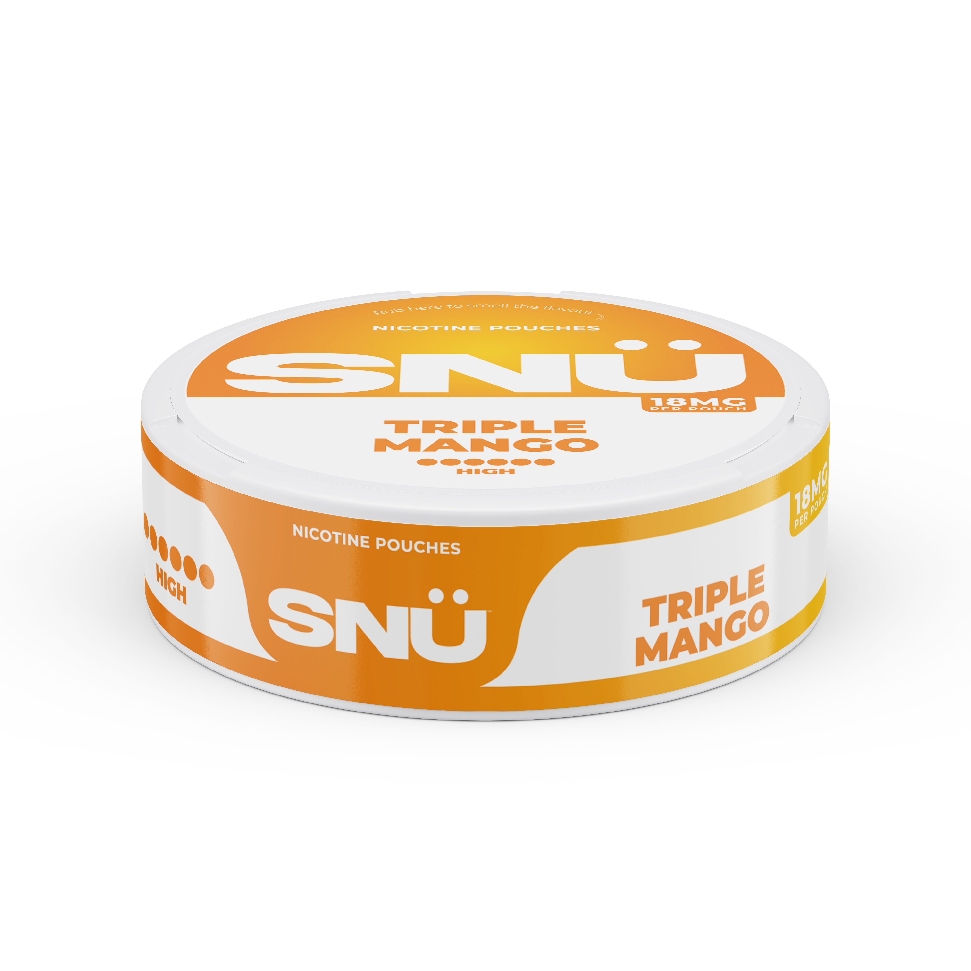 SNU NICOTINE POUCHES TRIPLE MANGO (5)