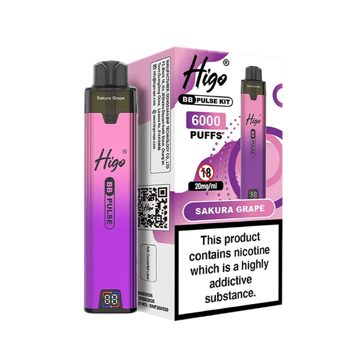HIGO BB-PULSE 6000 KIT SAKURA GRAPE (5)