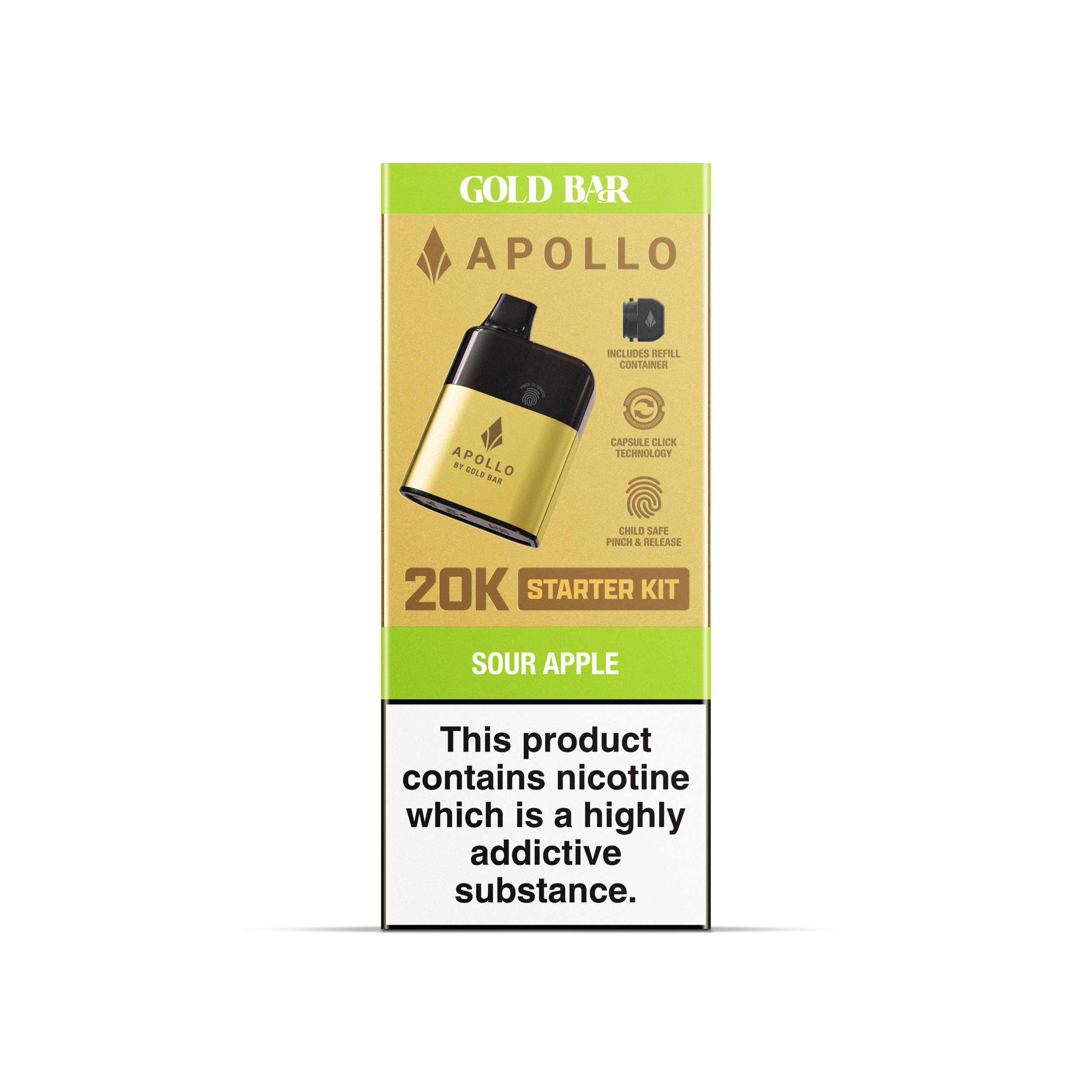 APOLLO POD KIT SOUR APPLE (5)