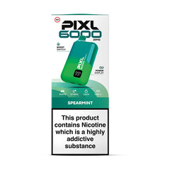 PIXL 6000 DISPOSABLE SPEARMINT (5)