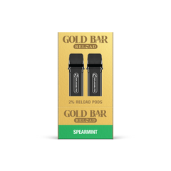 GOLD BAR RELOAD PODS 2PK SPEARMINT (10)