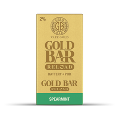 GOLD BAR RELOAD BATTERY + POD SPEARMINT (10)