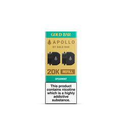 APOLLO 2x5ML REFILL CONTAINERS SPEARMINT (10)