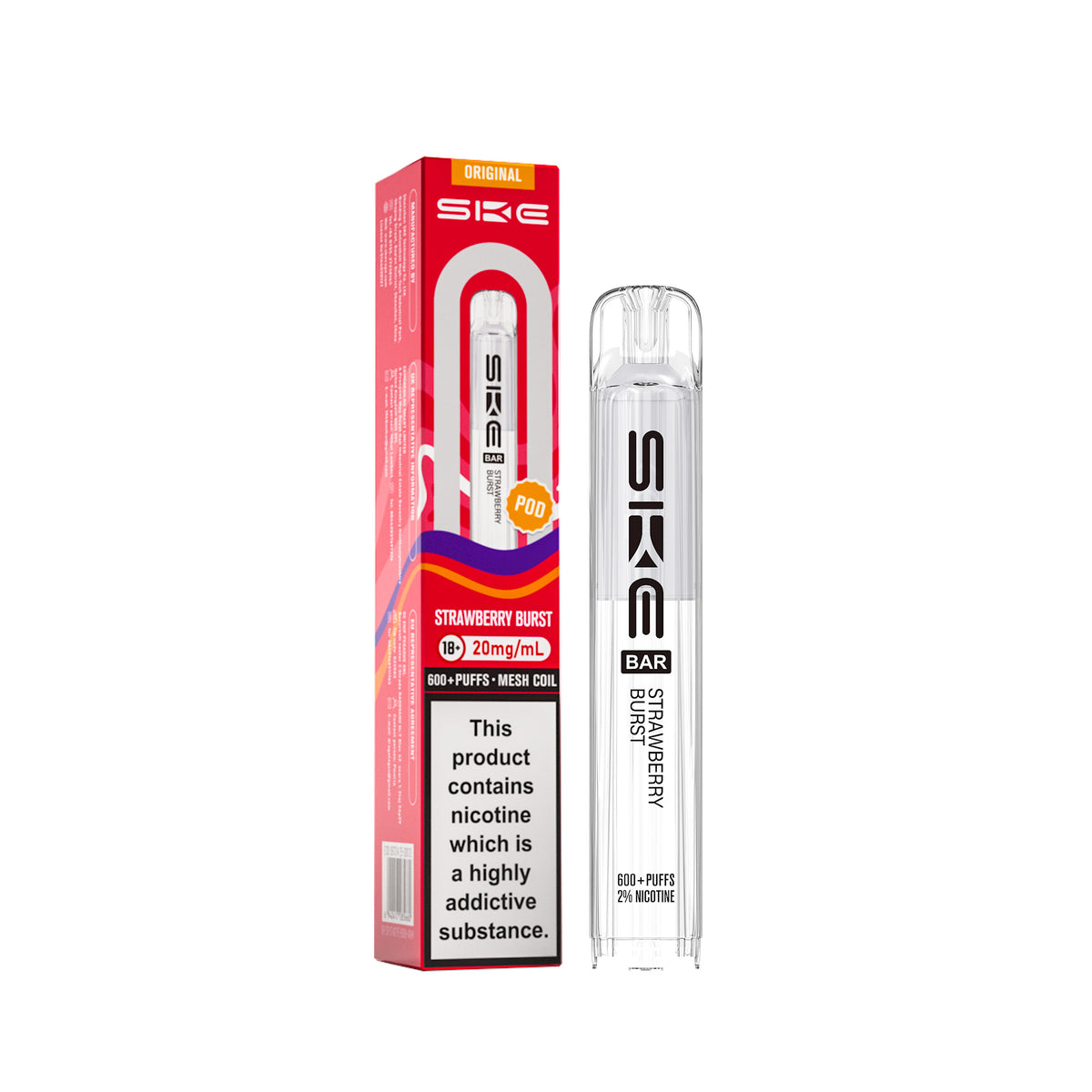 SKE BAR REFILL POD (2025) STRAWBERRY BURST (10)