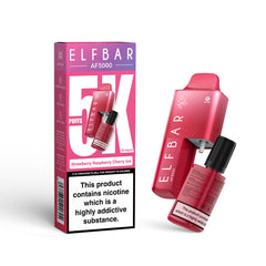 ELFBAR AF5000 STRAWBERRY RASPBERRY CHERRY ICE (5)