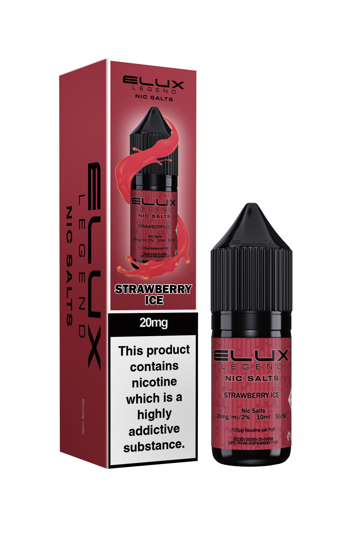 ELUX LEGEND SALTS STRAWBERRY ICE (10)