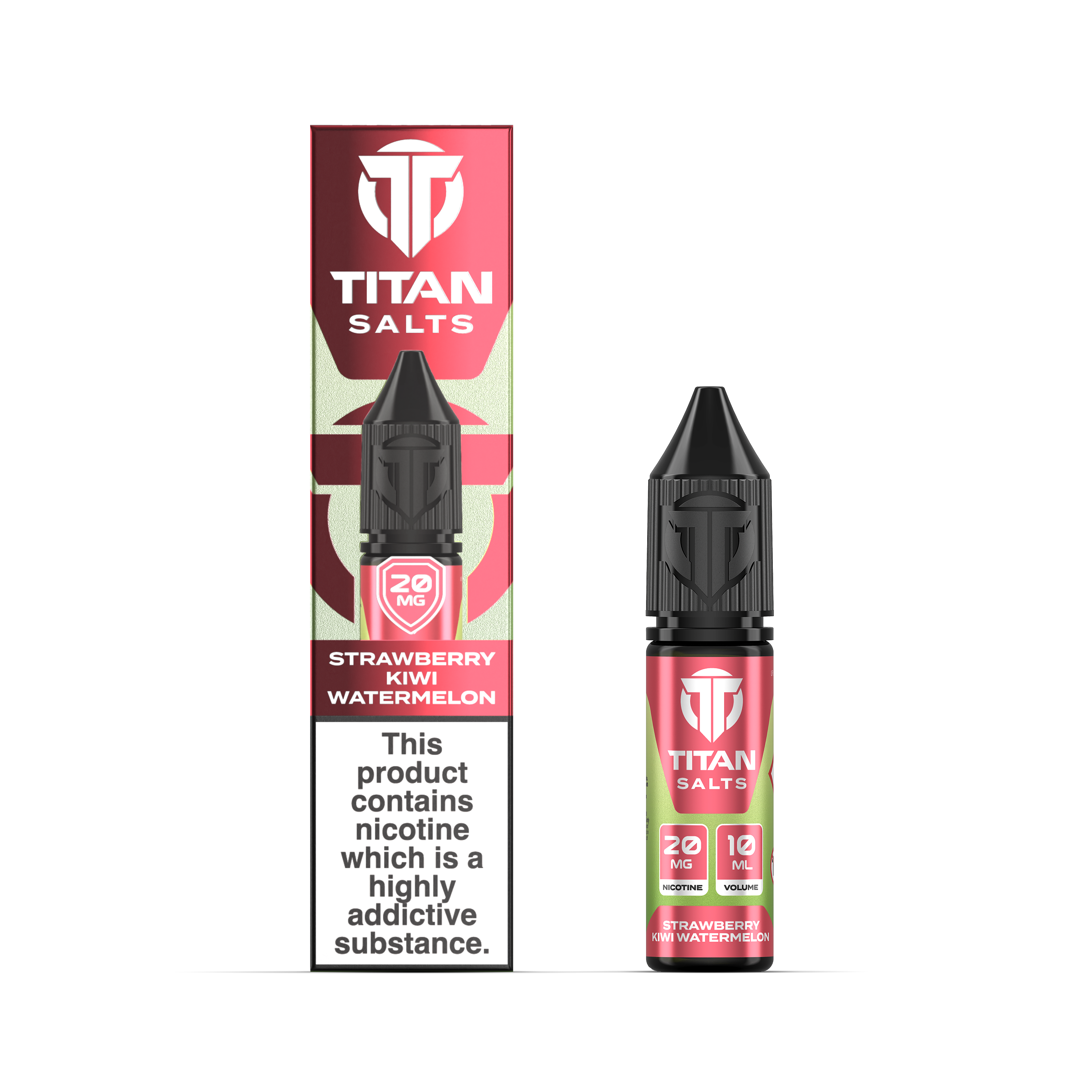 TITAN SALTS 10ML STRAWBERRY KIWI WATERMELON (10)