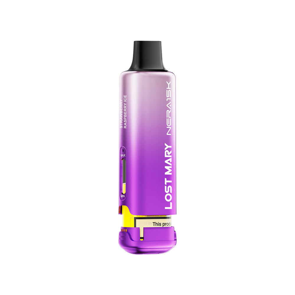LOST MARY NERA 15K POD STRAWBERRY RASPBERRY ICE (5)