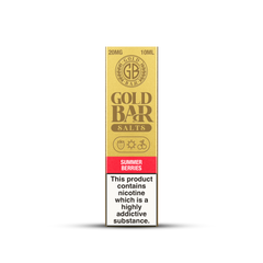 GOLD BAR SALTS 10ML SUMMER BERRIES (10)